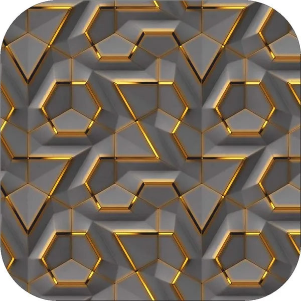 Zigzag Vinyl Wall Self Adhesive Stickers Extra Large For Bedroom | Living Room | Kitchen | Hall Etc | 40x300 Cm